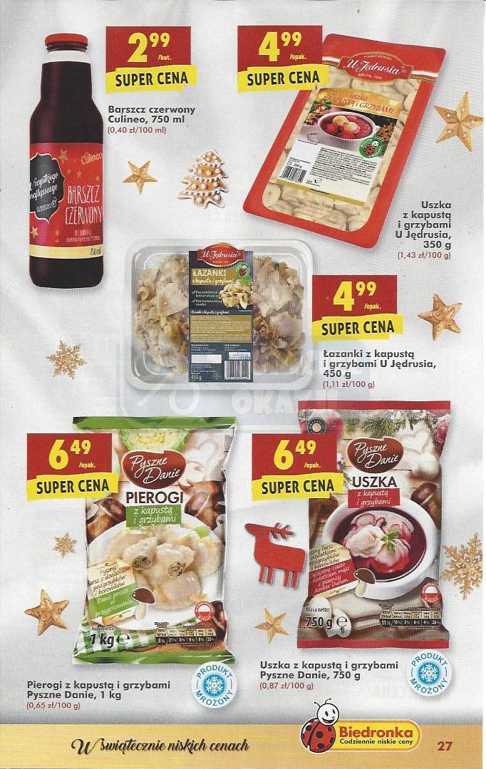 Gazetka promocyjna Biedronka do 30/11/2016 str.27