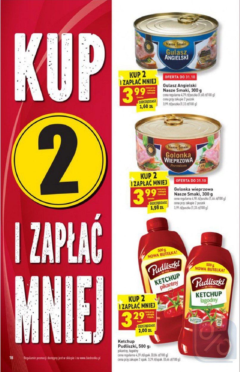 Gazetka promocyjna Biedronka do 05/11/2017 str.18