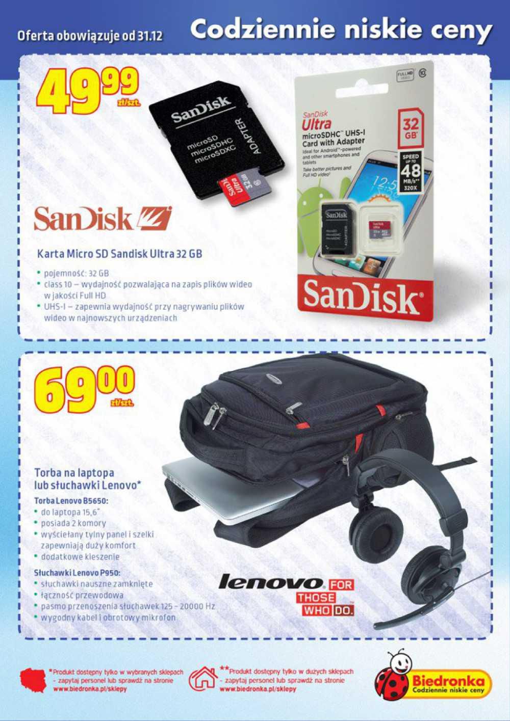 Gazetka promocyjna Biedronka do 05/01/2016 str.29