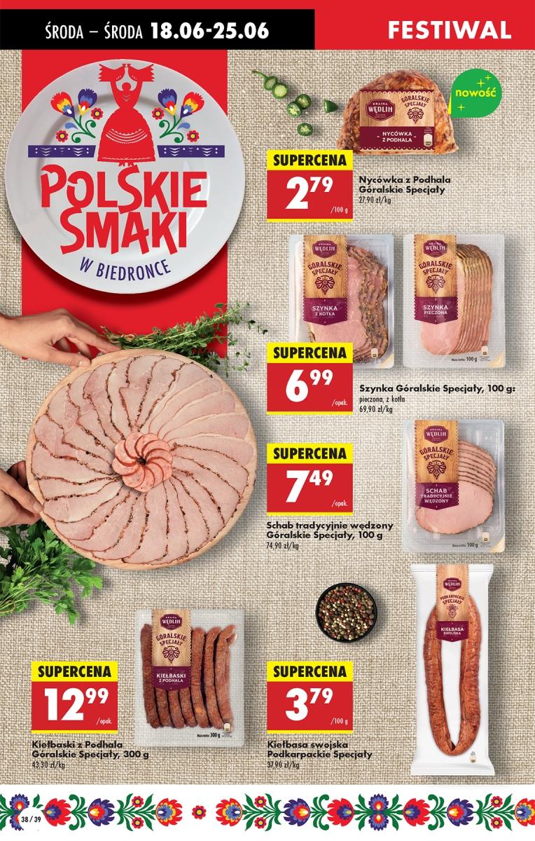 Gazetka promocyjna Biedronka do 25/06/2025 str.38