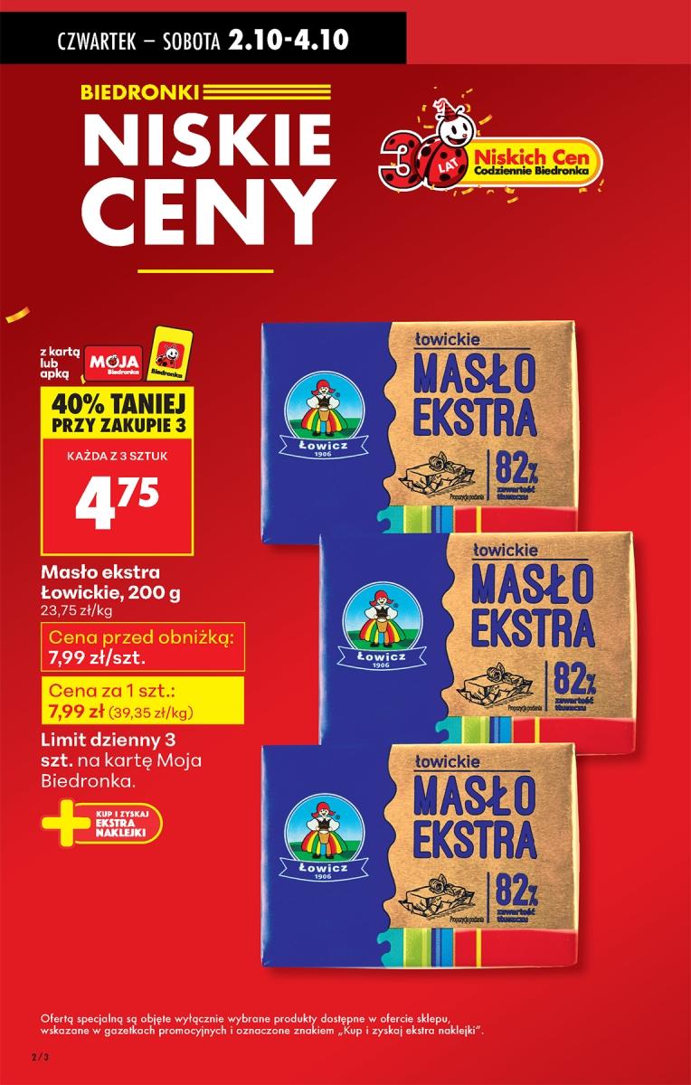 Gazetka promocyjna Biedronka do 08/10/2025 str.2