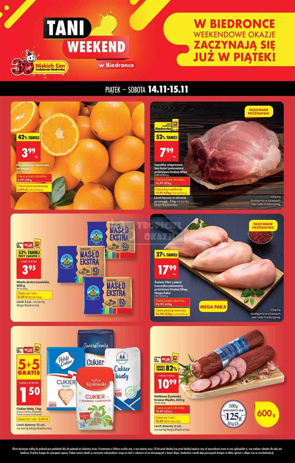 Gazetka promocyjna Biedronka do 15/11/2025 str.1