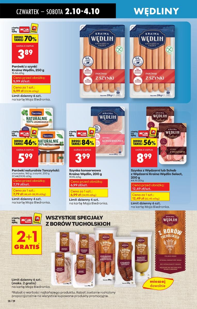 Gazetka promocyjna Biedronka do 08/10/2025 str.28