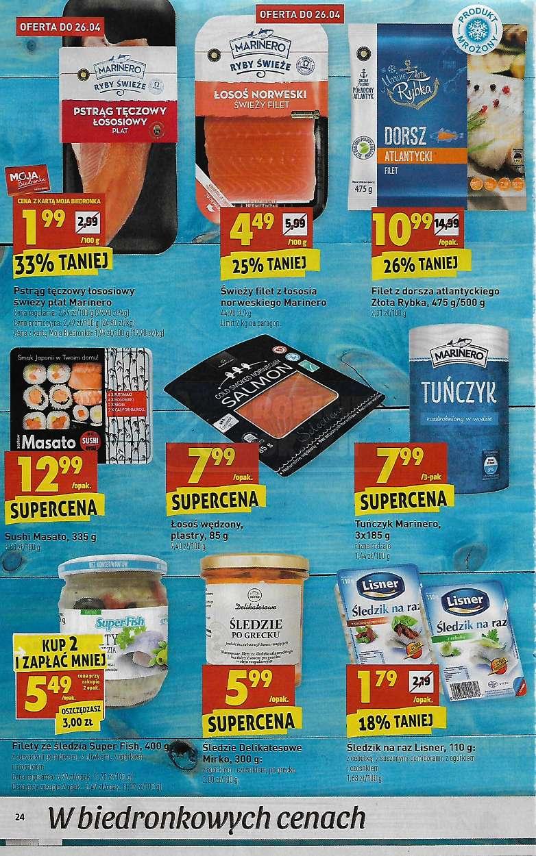 Gazetka promocyjna Biedronka do 30/04/2017 str.24