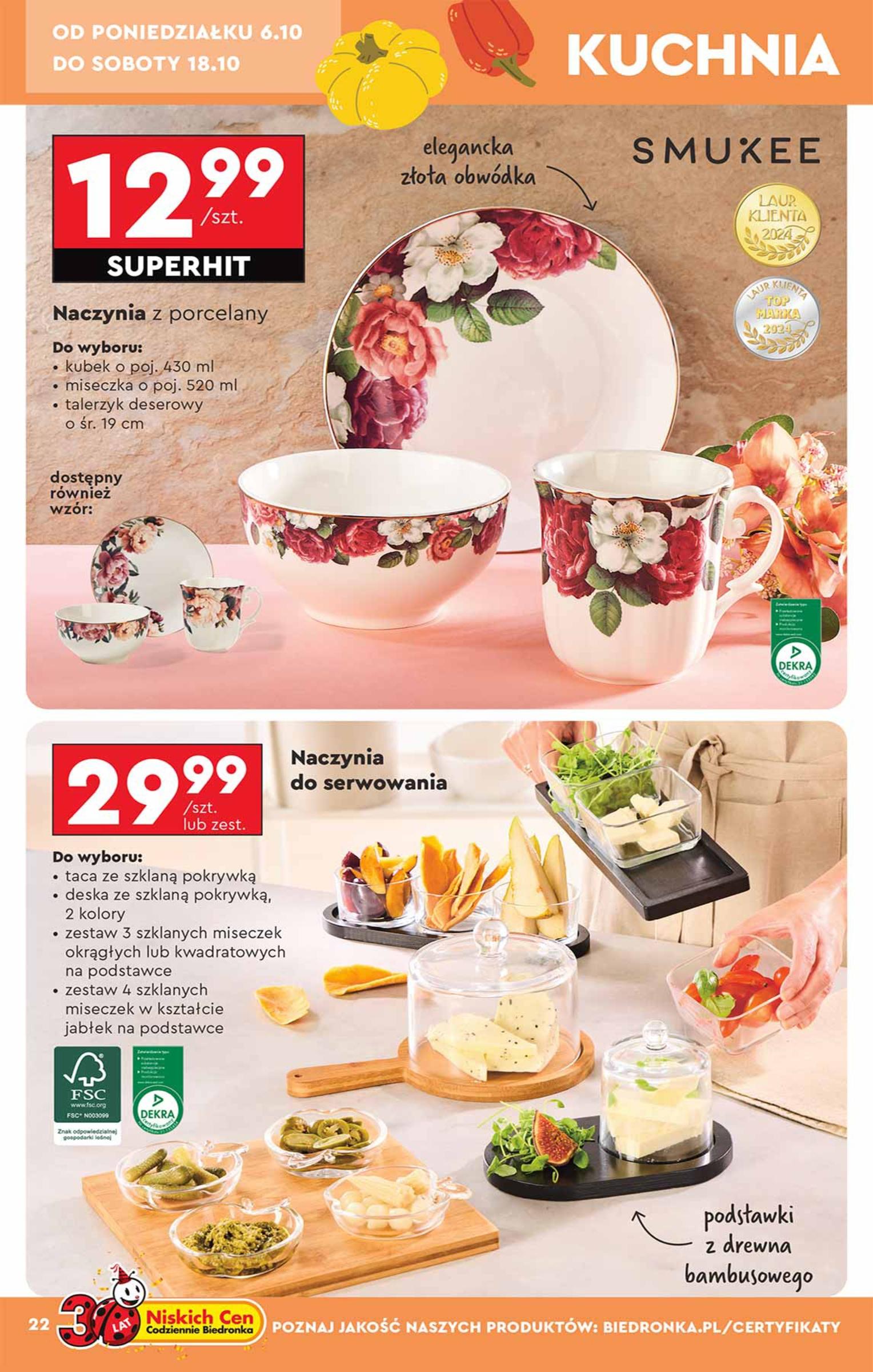 Gazetka promocyjna Biedronka do 22/10/2025 str.22