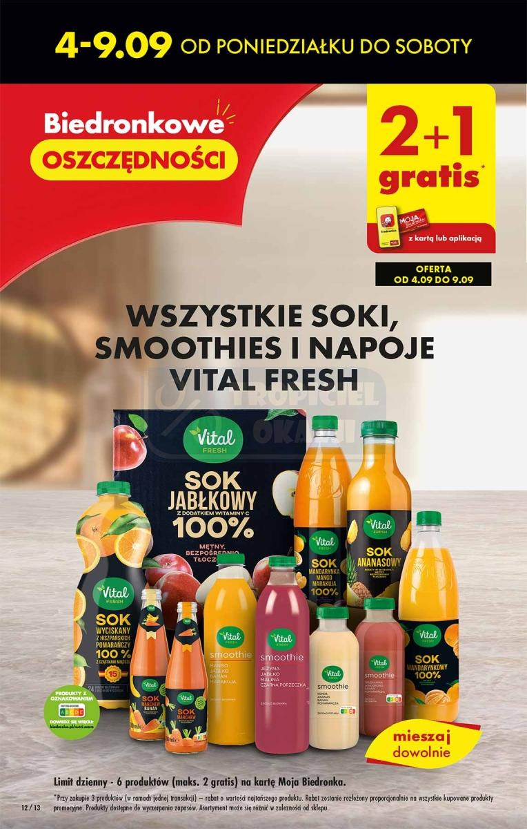 Gazetka promocyjna Biedronka do 09/09/2023 str.12
