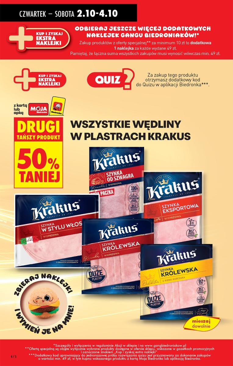 Gazetka promocyjna Biedronka do 08/10/2025 str.4