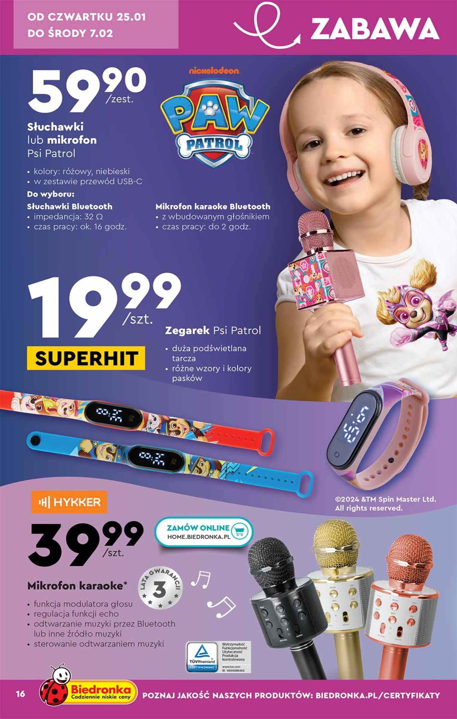 Gazetka promocyjna Biedronka do 03/02/2024 str.16