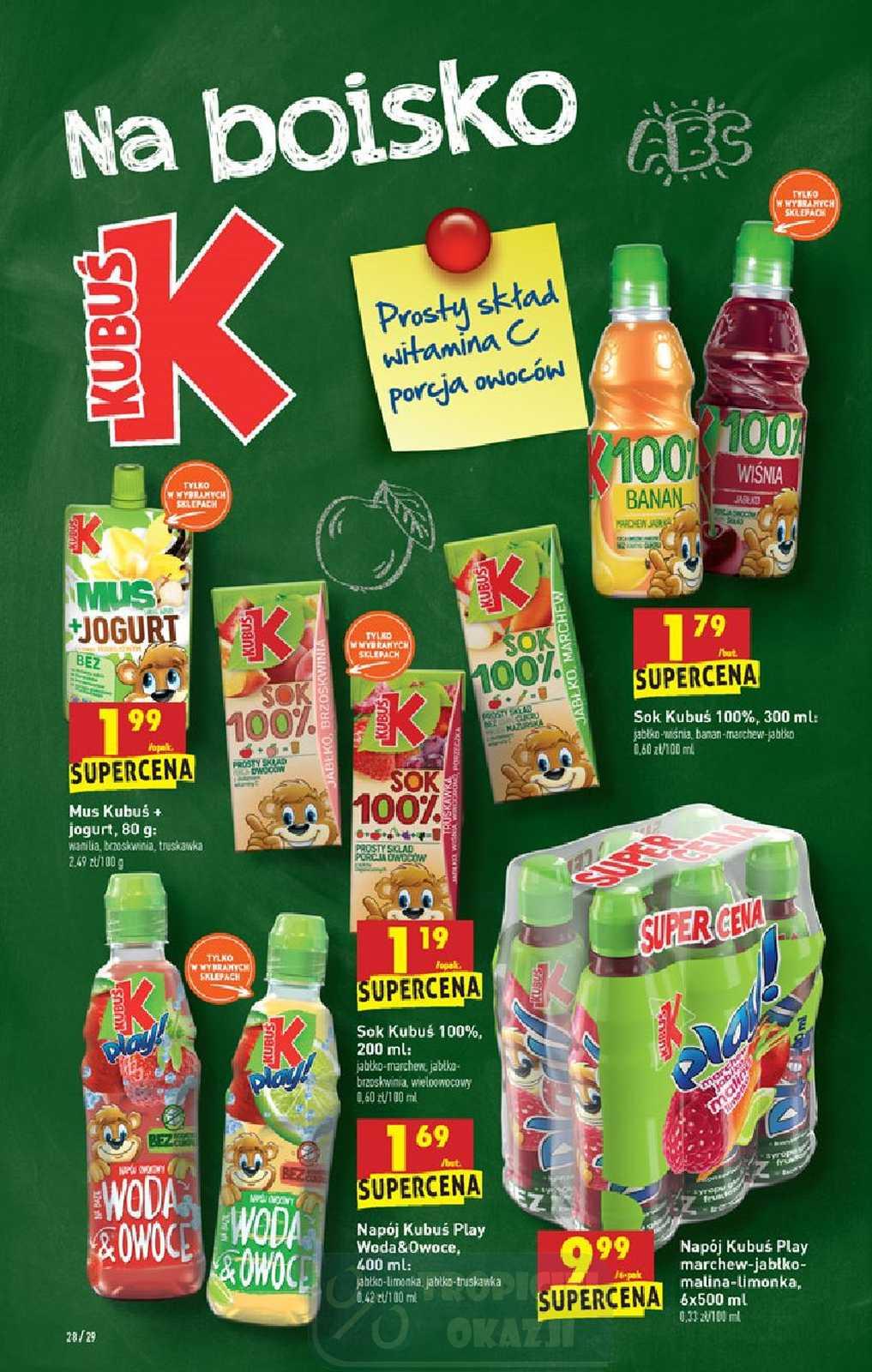 Gazetka promocyjna Biedronka do 02/09/2020 str.28