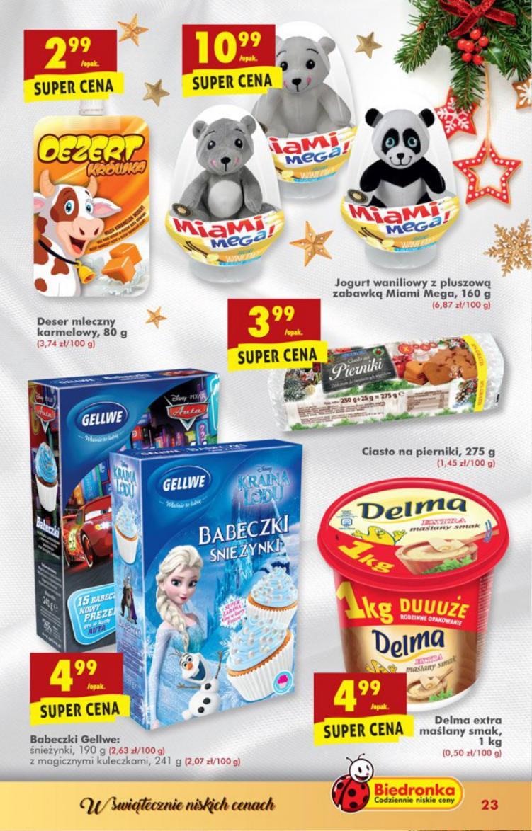 Gazetka promocyjna Biedronka do 20/12/2016 str.23