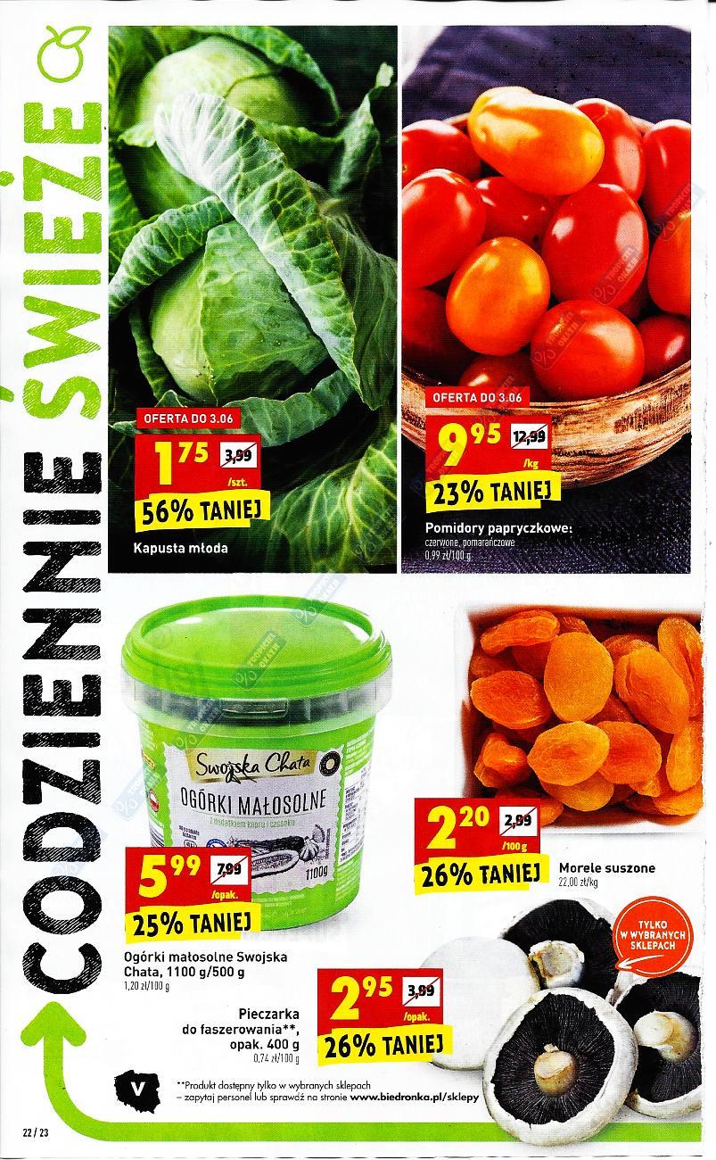 Gazetka promocyjna Biedronka do 06/06/2018 str.22