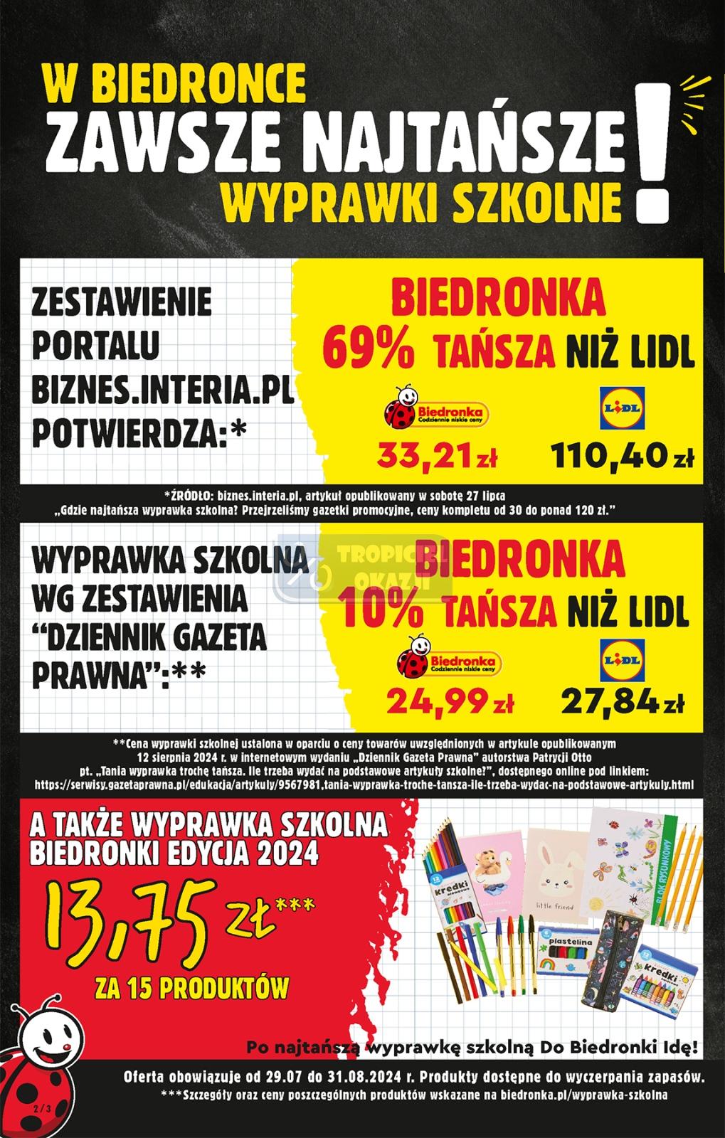 Gazetka promocyjna Biedronka do 25/08/2024 str.2