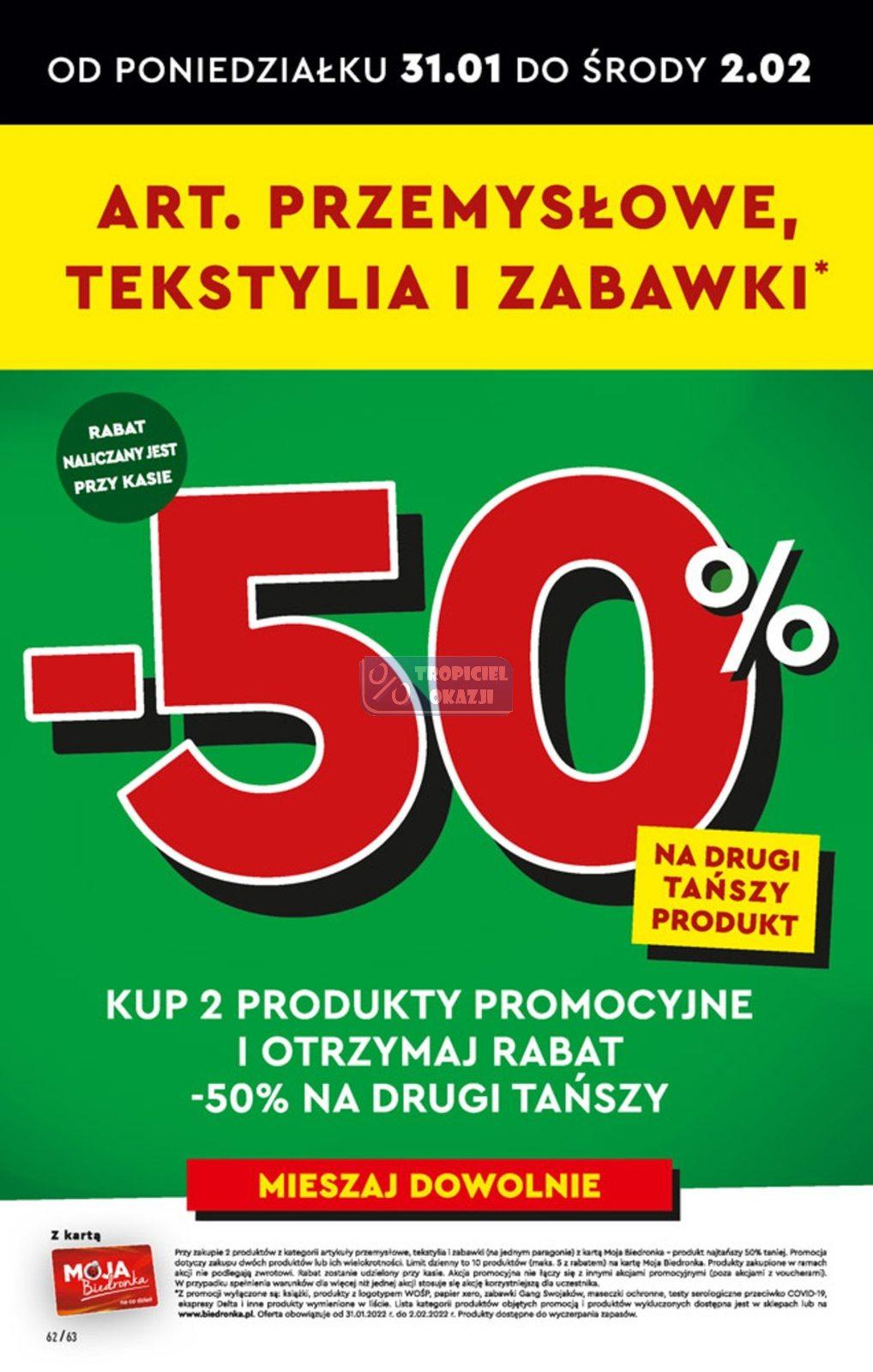 Gazetka promocyjna Biedronka do 05/02/2022 str.62