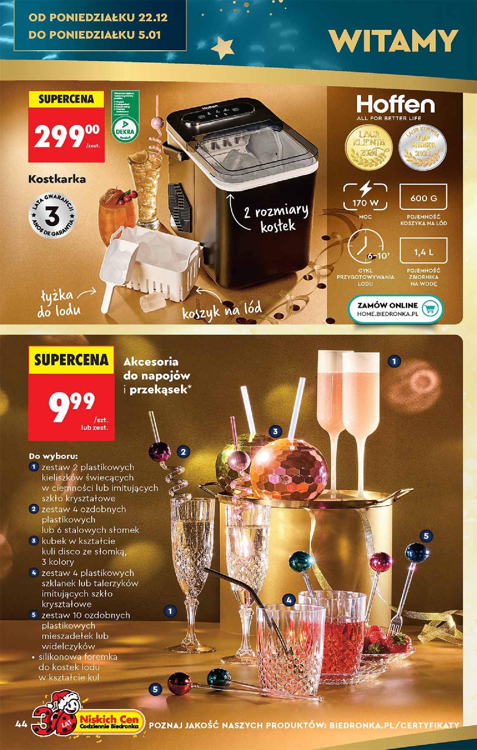 Gazetka promocyjna Biedronka do 03/01/2026 str.44