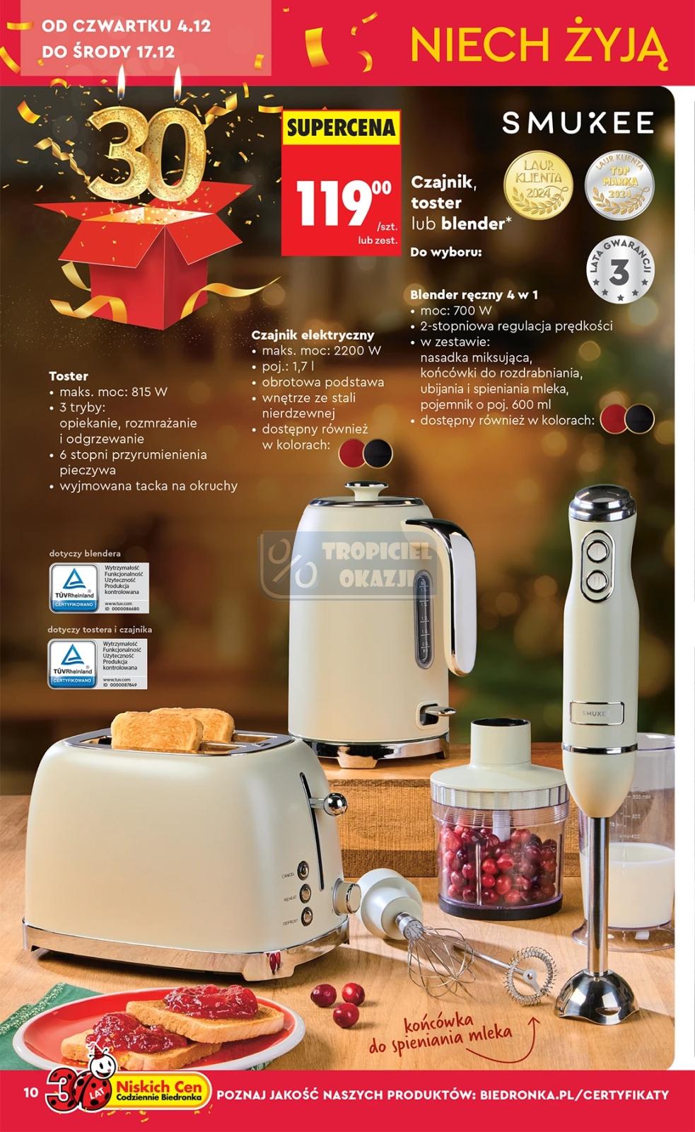 Gazetka promocyjna Biedronka do 17/12/2025 str.10