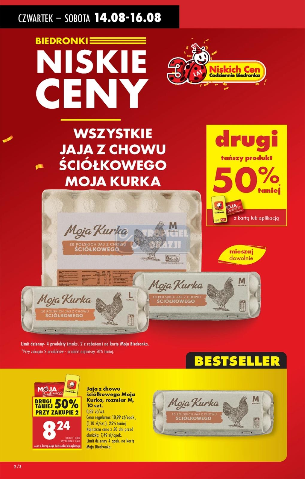 Gazetka promocyjna Biedronka do 20/08/2025 str.2