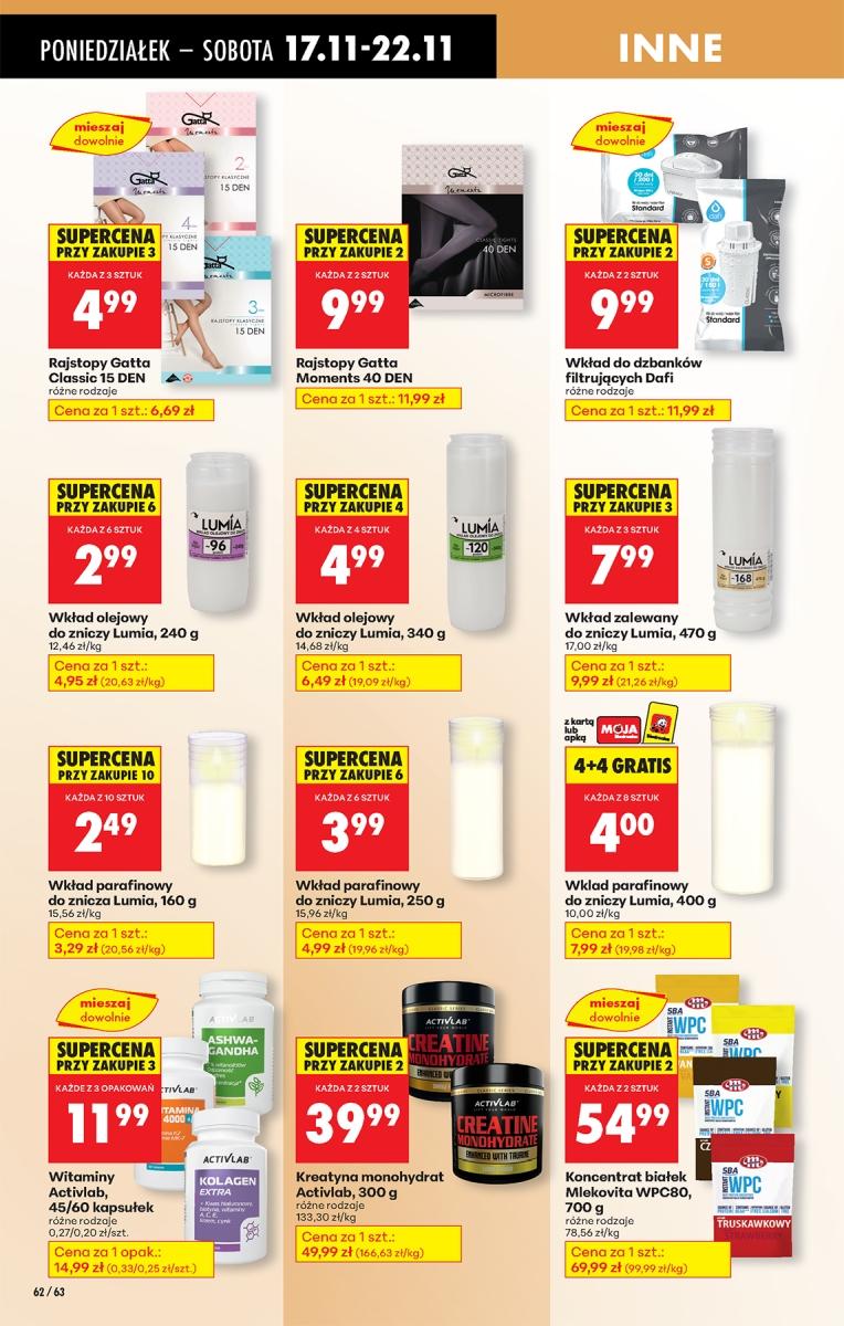 Gazetka promocyjna Biedronka do 22/11/2025 str.62