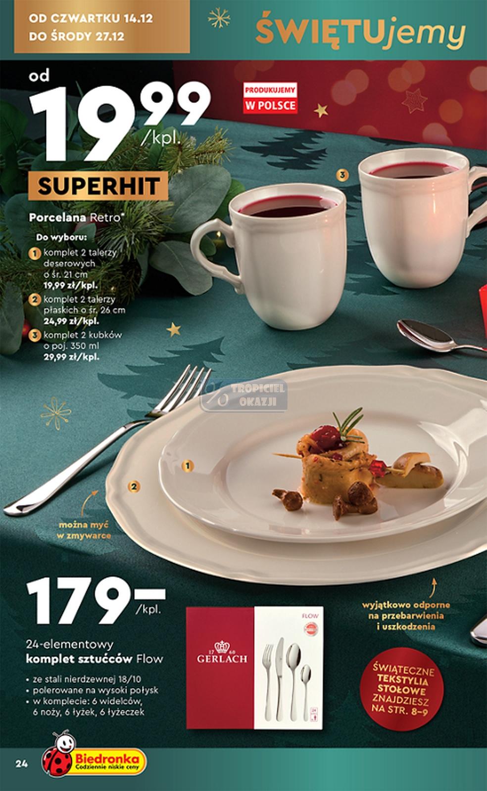 Gazetka promocyjna Biedronka do 17/12/2023 str.24