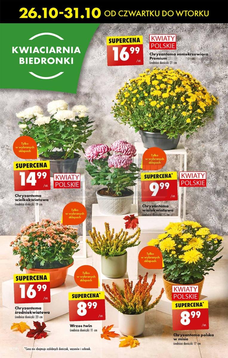 Gazetka promocyjna Biedronka do 31/10/2023 str.16