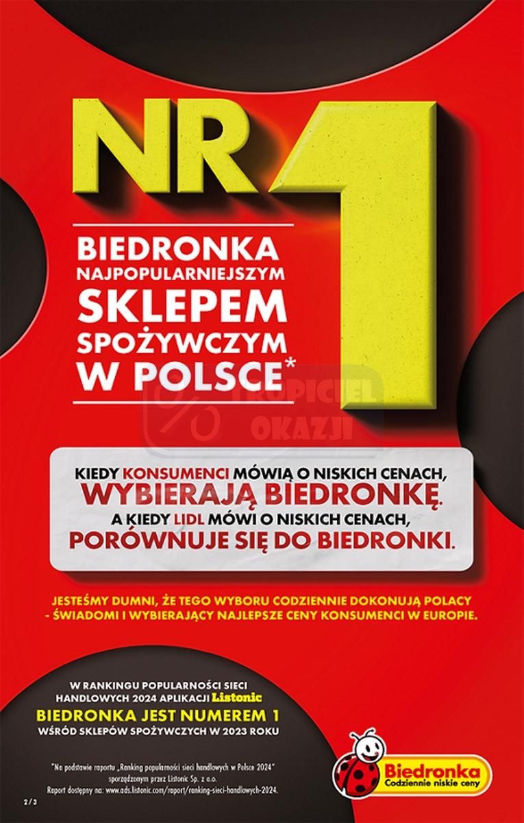 Gazetka promocyjna Biedronka do 28/02/2024 str.1