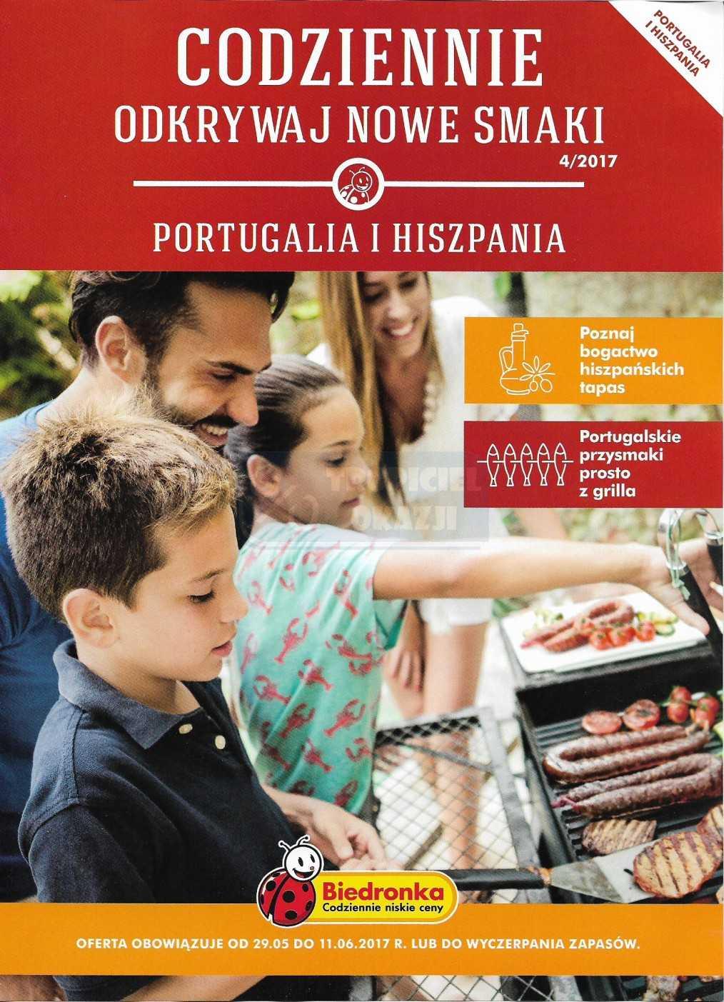 Gazetka promocyjna Biedronka do 11/06/2017 str.1