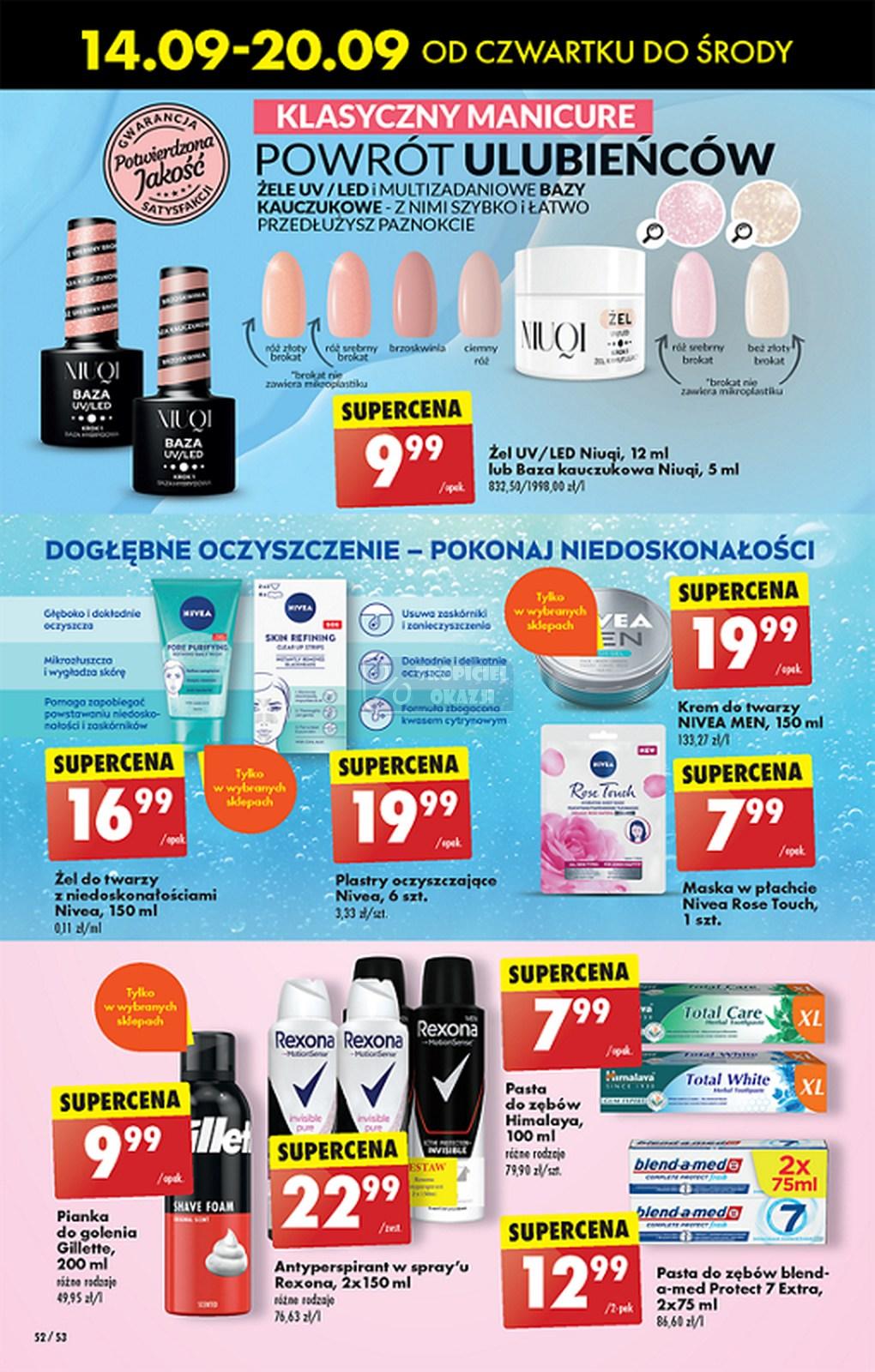 Gazetka promocyjna Biedronka do 20/09/2023 str.52