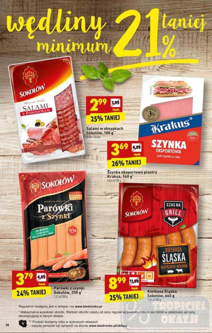 Gazetka promocyjna Biedronka do 27/08/2017 str.14