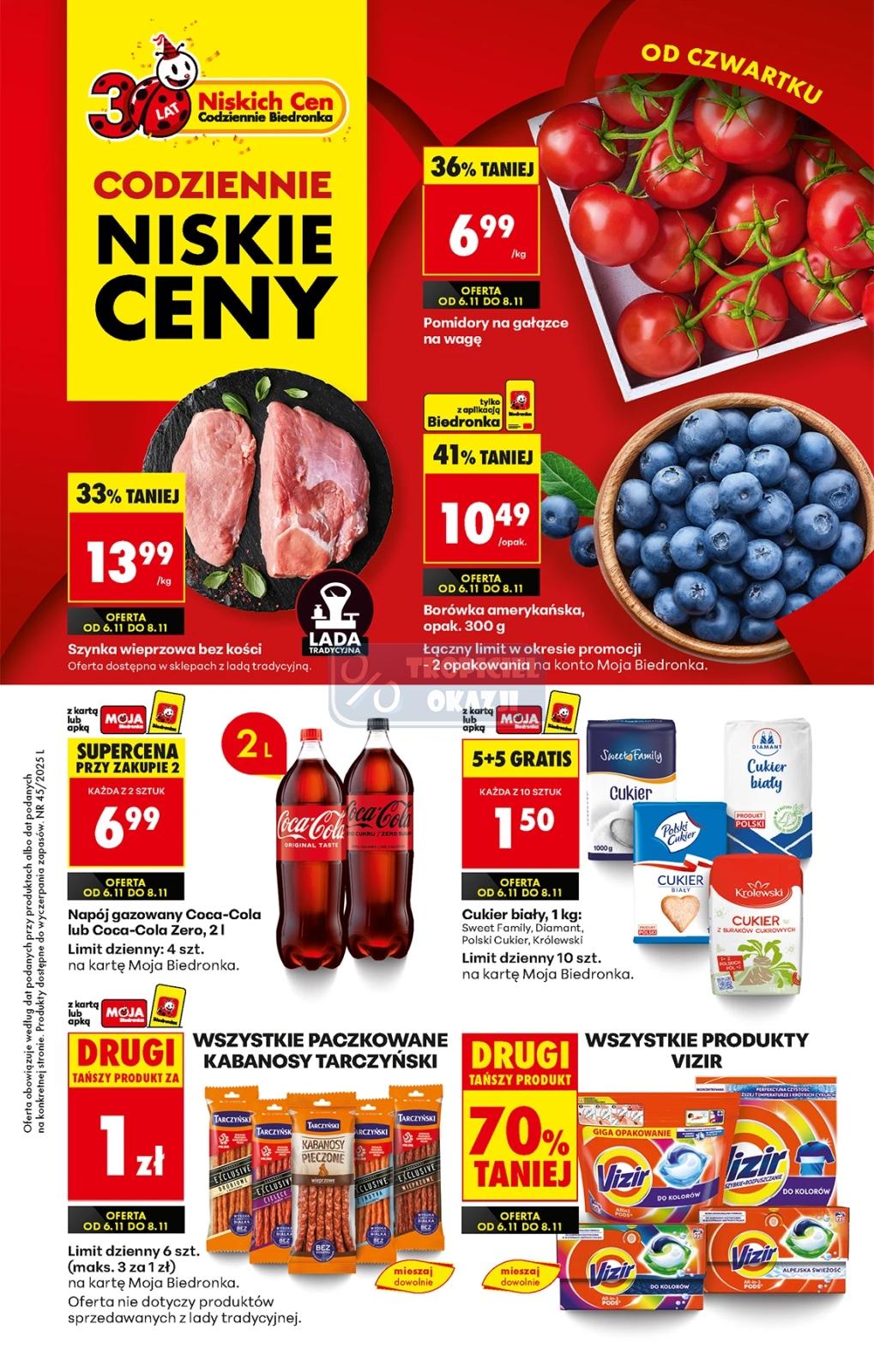 Gazetka promocyjna Biedronka do 12/11/2025 str.1