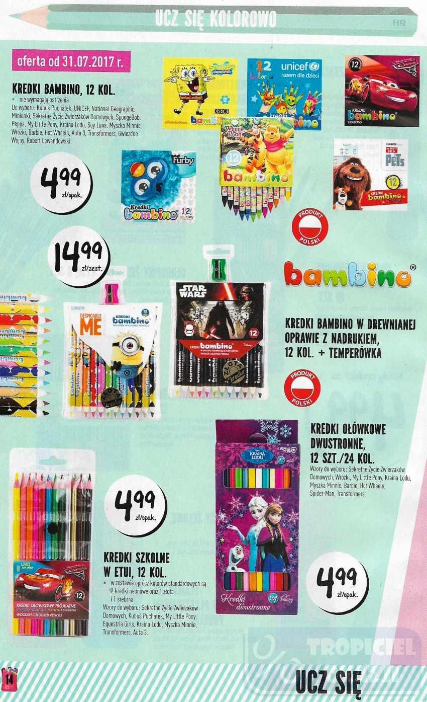 Gazetka promocyjna Biedronka do 13/08/2017 str.14