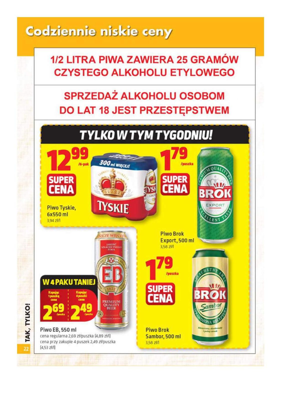 Gazetka promocyjna Biedronka do 27/01/2016 str.22