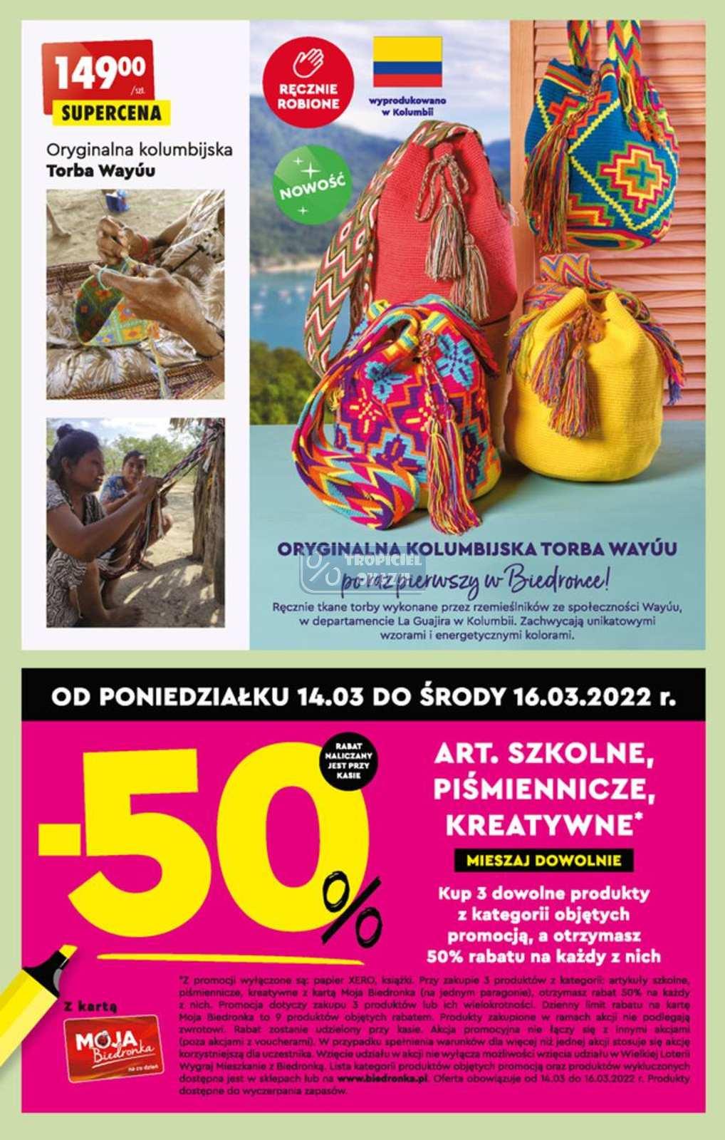 Gazetka promocyjna Biedronka do 19/03/2022 str.62