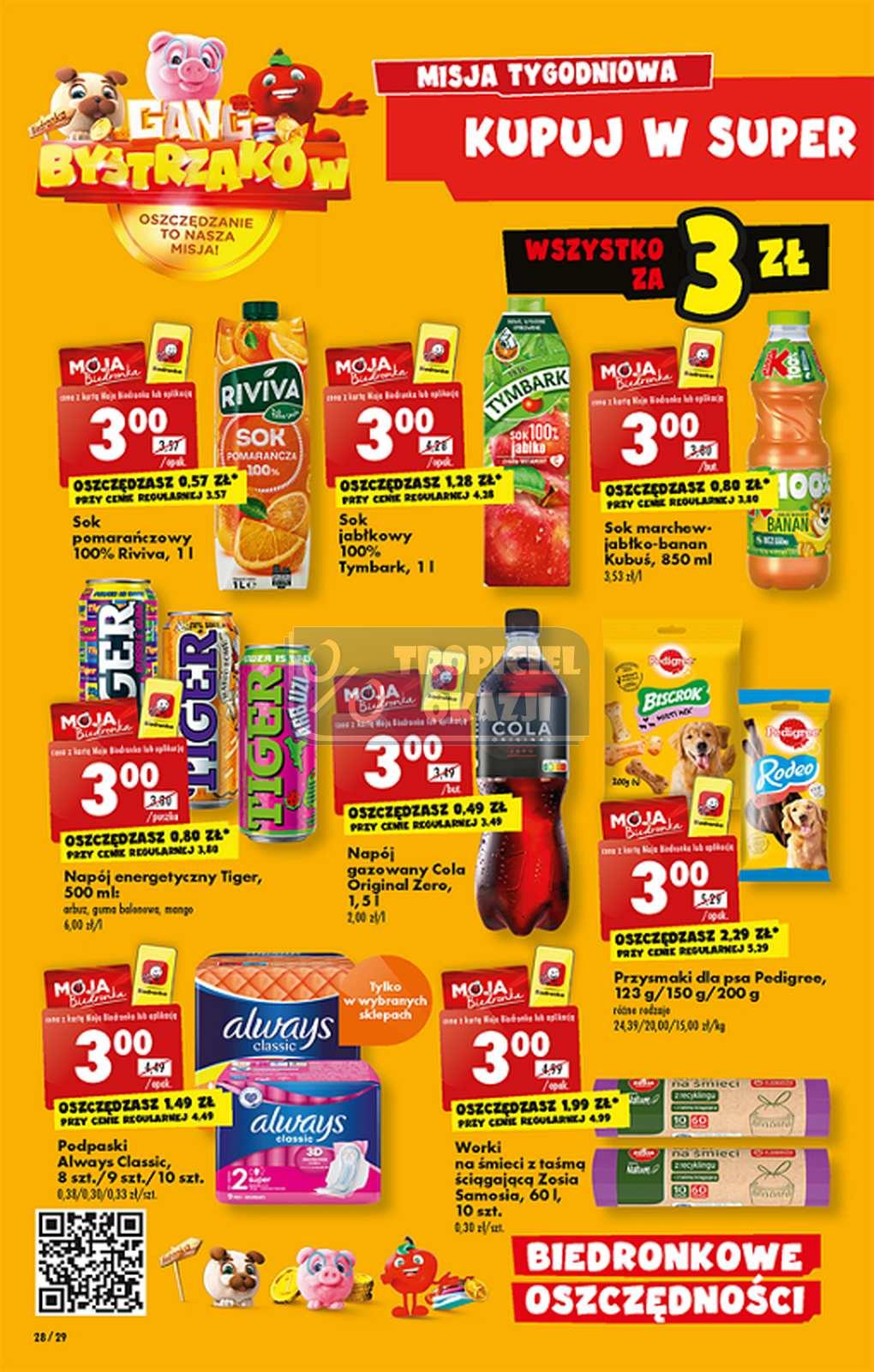 Gazetka promocyjna Biedronka do 01/10/2022 str.28