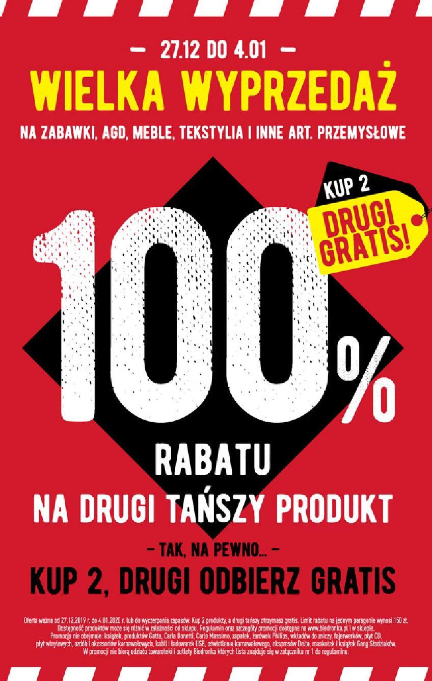 Gazetka promocyjna Biedronka do 08/01/2020 str.64