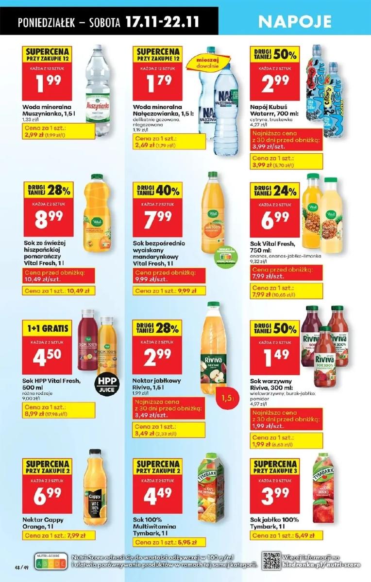 Gazetka promocyjna Biedronka do 22/11/2025 str.66