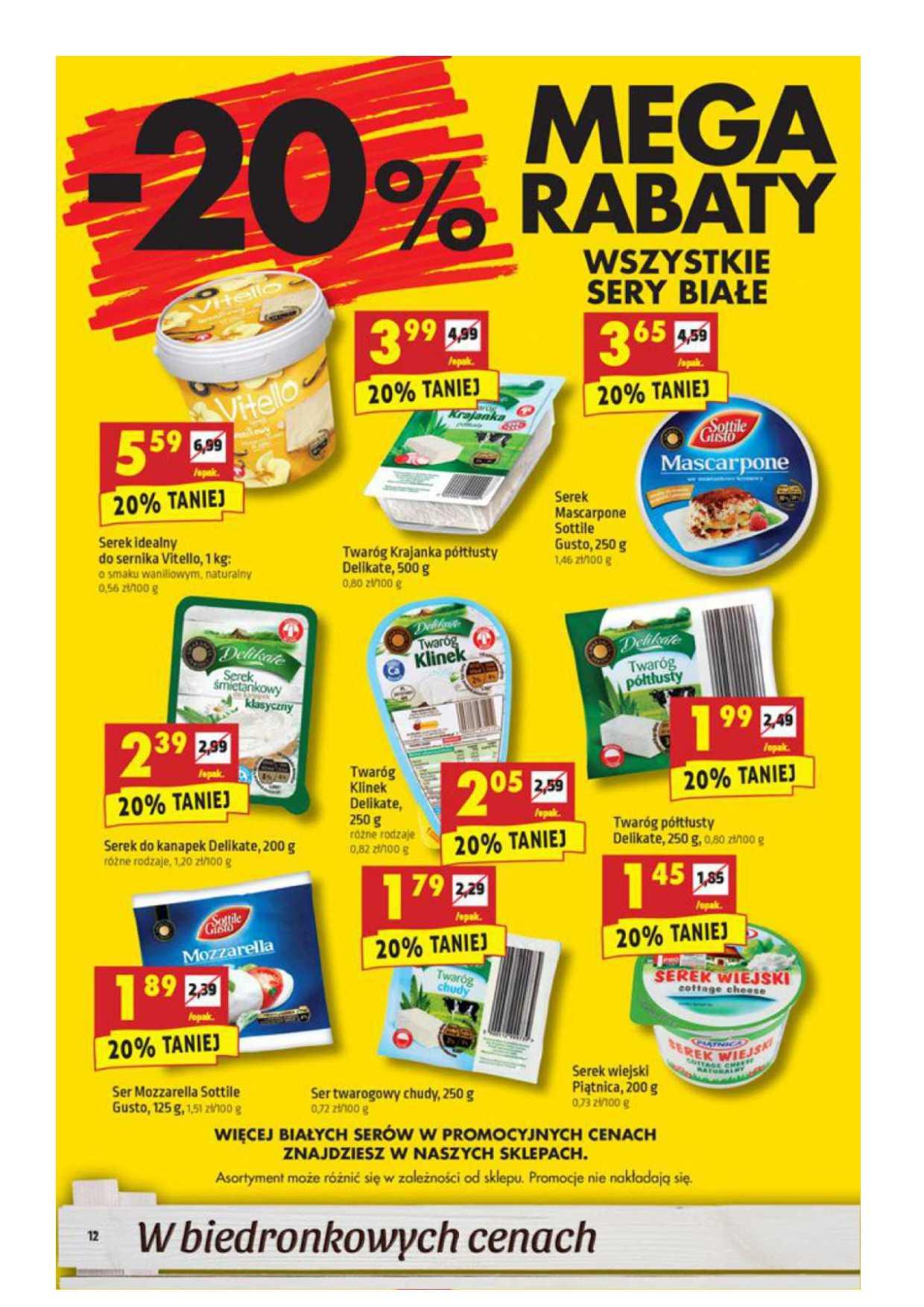 Gazetka promocyjna Biedronka do 18/05/2016 str.12
