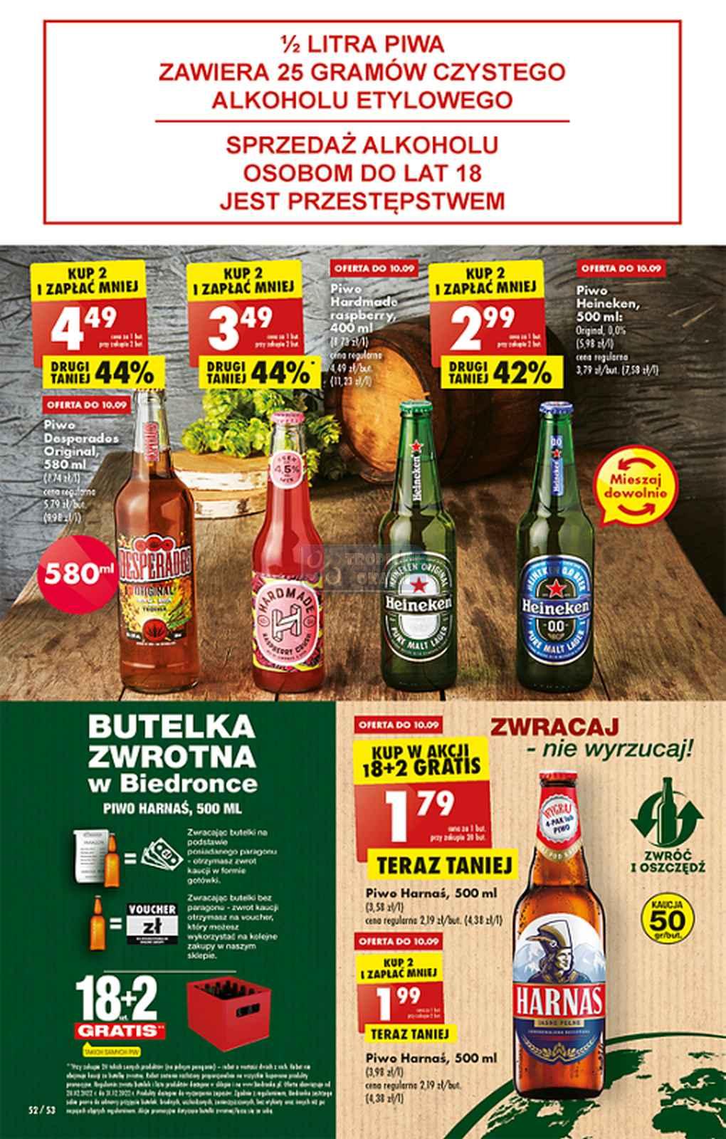 Gazetka promocyjna Biedronka do 14/09/2022 str.52