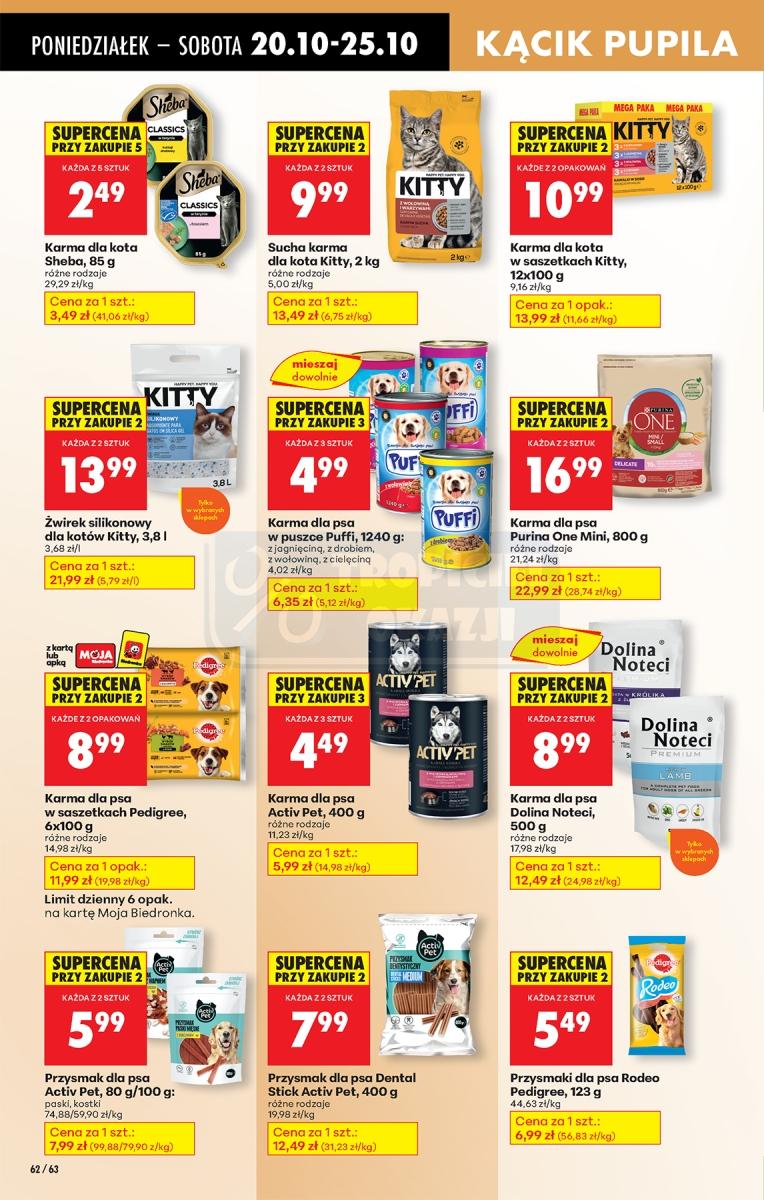 Gazetka promocyjna Biedronka do 26/10/2025 str.62