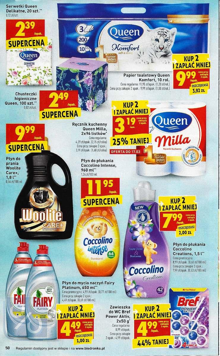 Gazetka promocyjna Biedronka do 21/03/2018 str.50