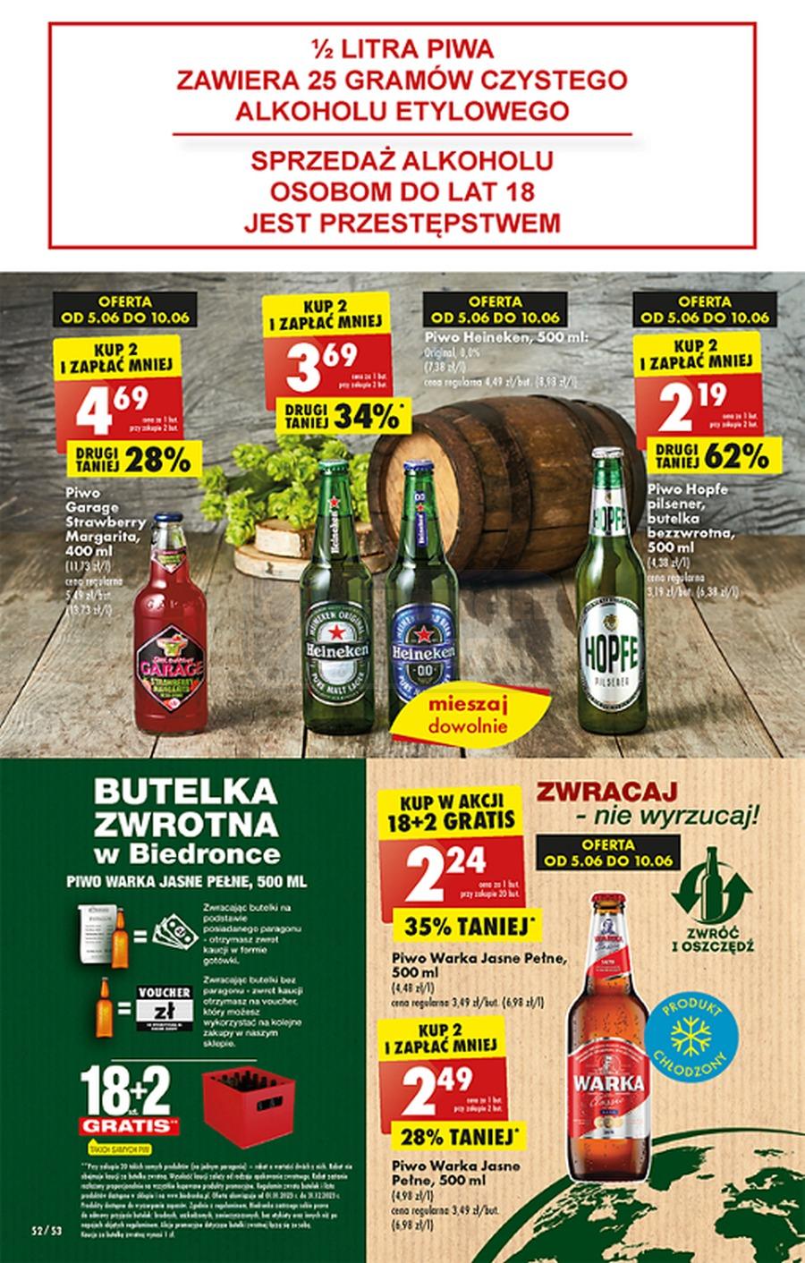 Gazetka promocyjna Biedronka do 14/06/2023 str.52