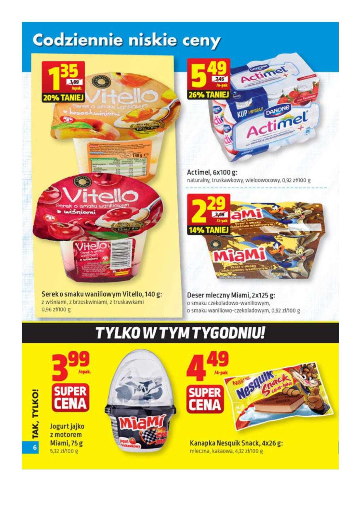 Gazetka promocyjna Biedronka do 13/04/2016 str.6