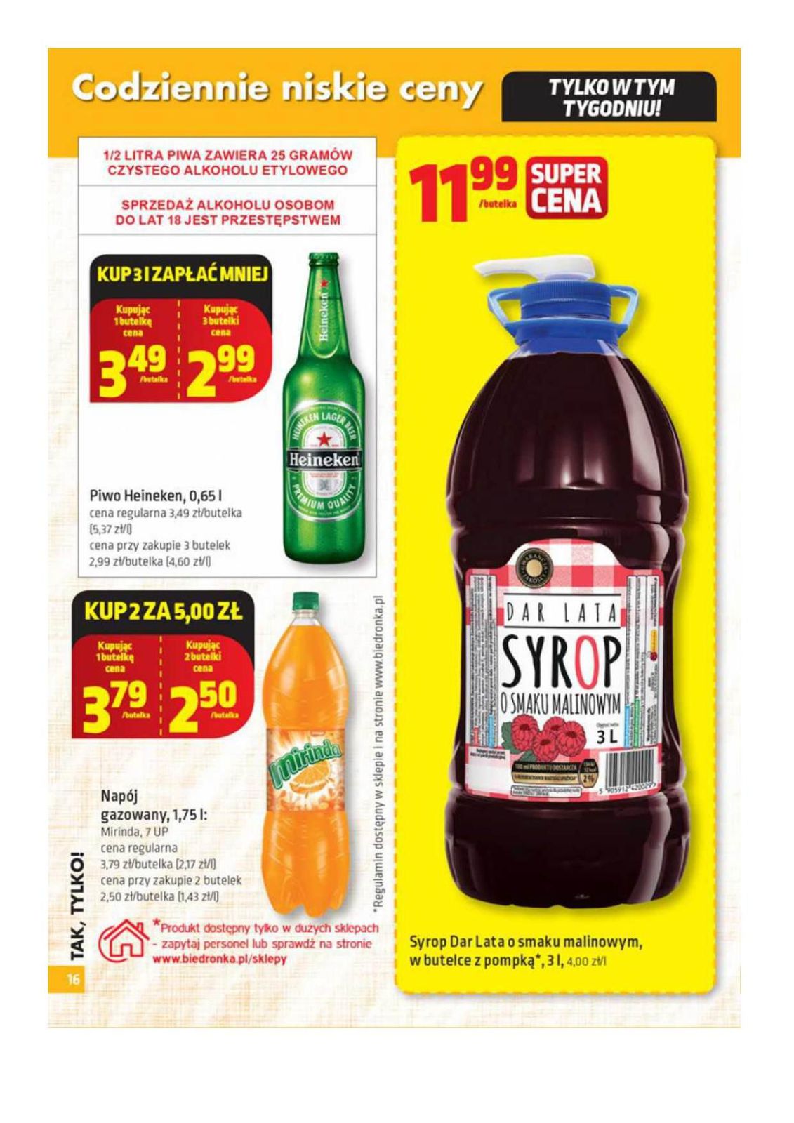 Gazetka promocyjna Biedronka do 16/03/2016 str.16