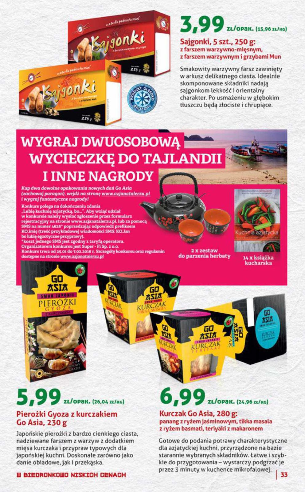 Gazetka promocyjna Biedronka do 07/02/2016 str.33