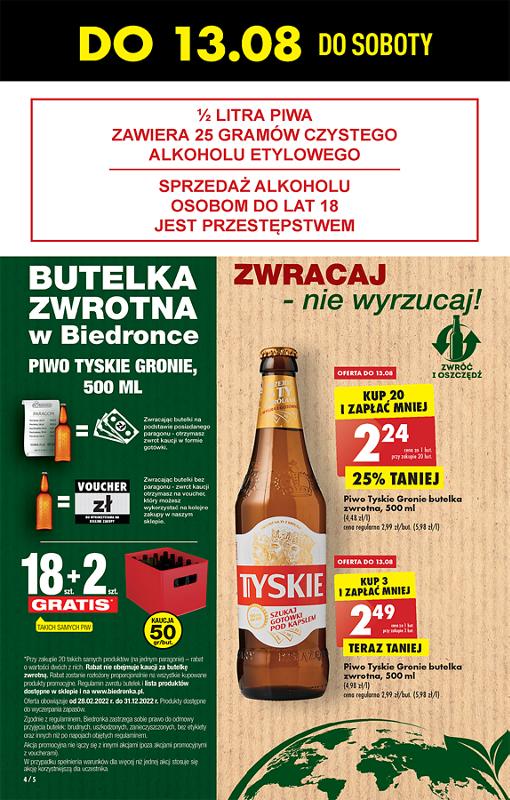 Gazetka promocyjna Biedronka do 17/08/2022 str.4