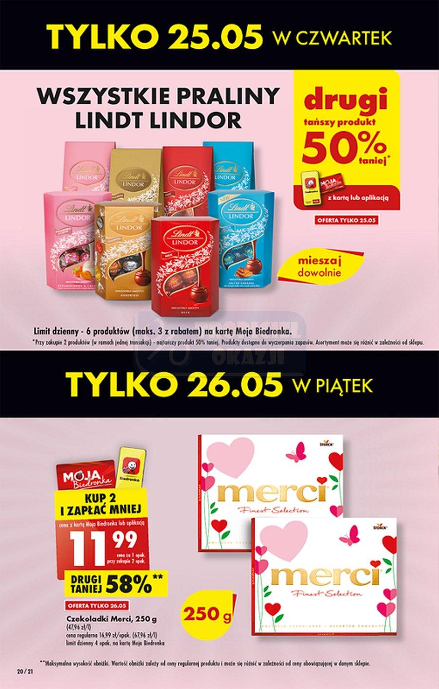 Gazetka promocyjna Biedronka do 31/05/2023 str.20
