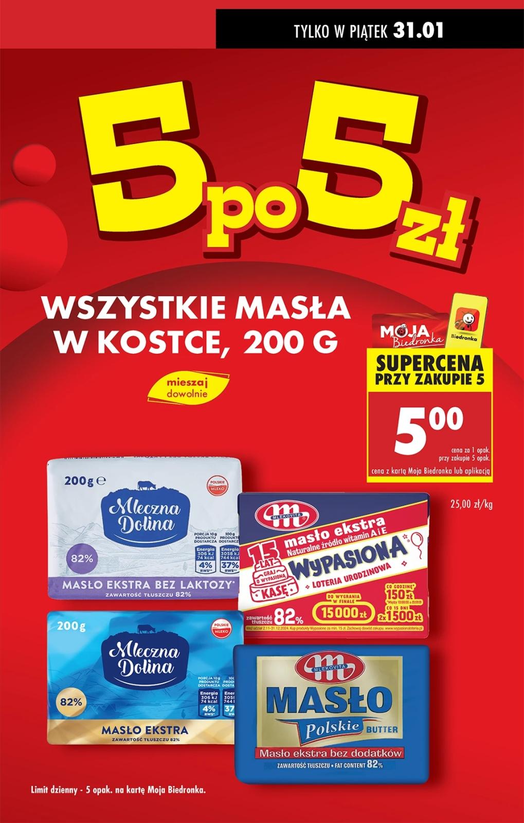 Gazetka promocyjna Biedronka do 01/02/2025 str.5