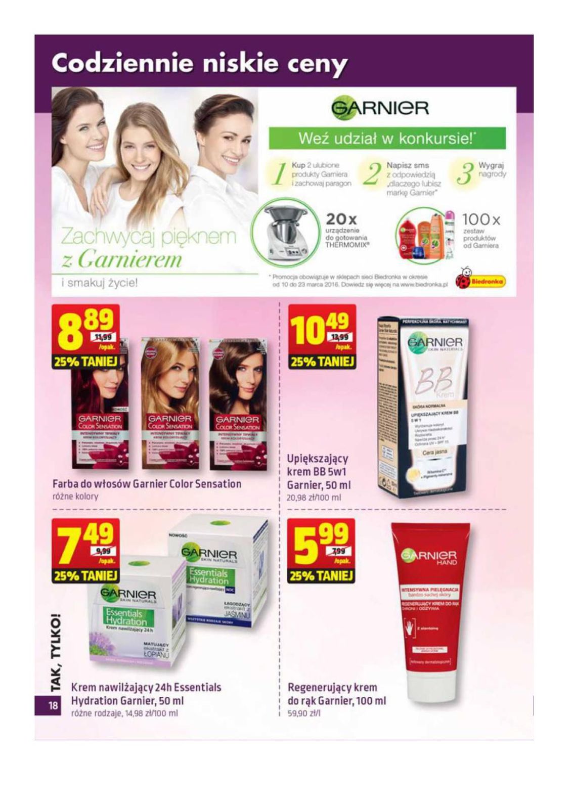 Gazetka promocyjna Biedronka do 16/03/2016 str.18