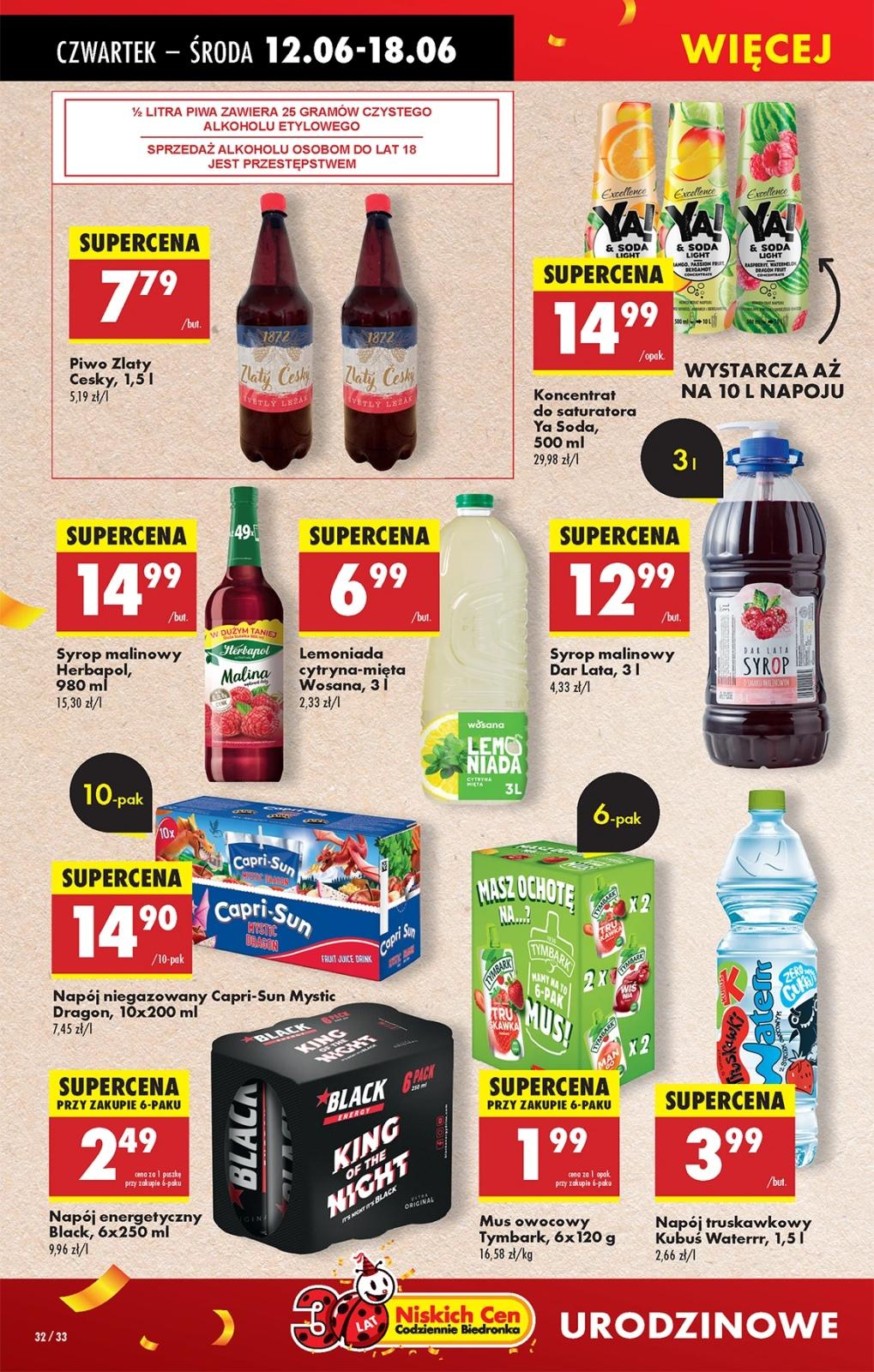 Gazetka promocyjna Biedronka do 18/06/2025 str.32