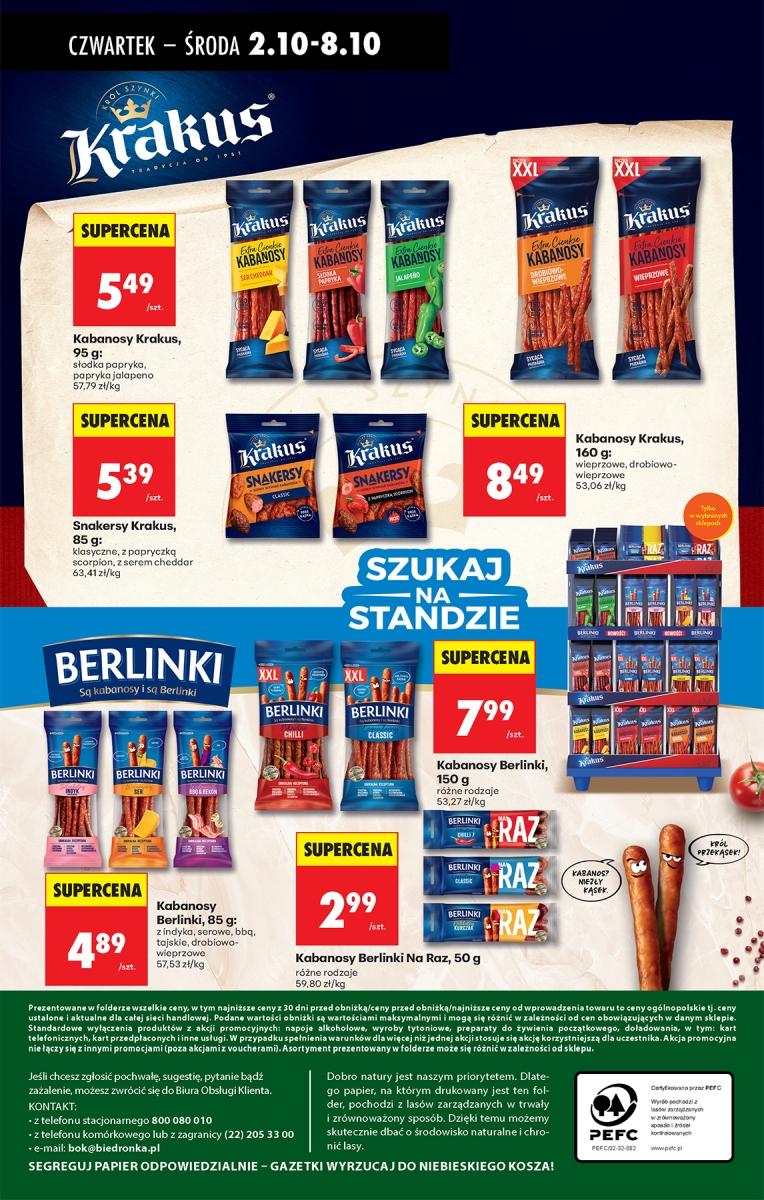 Gazetka promocyjna Biedronka do 08/10/2025 str.56