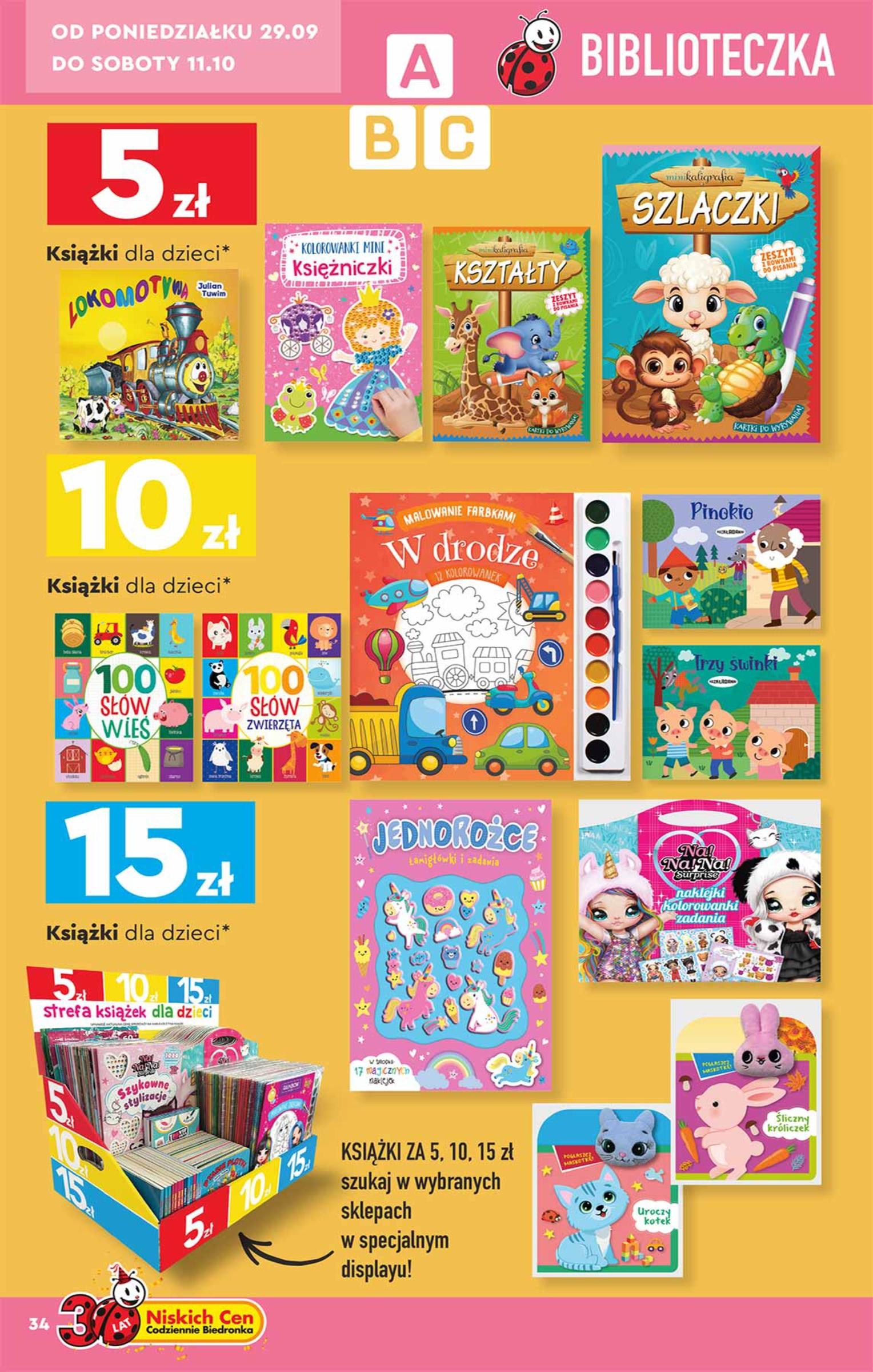 Gazetka promocyjna Biedronka do 11/10/2025 str.34