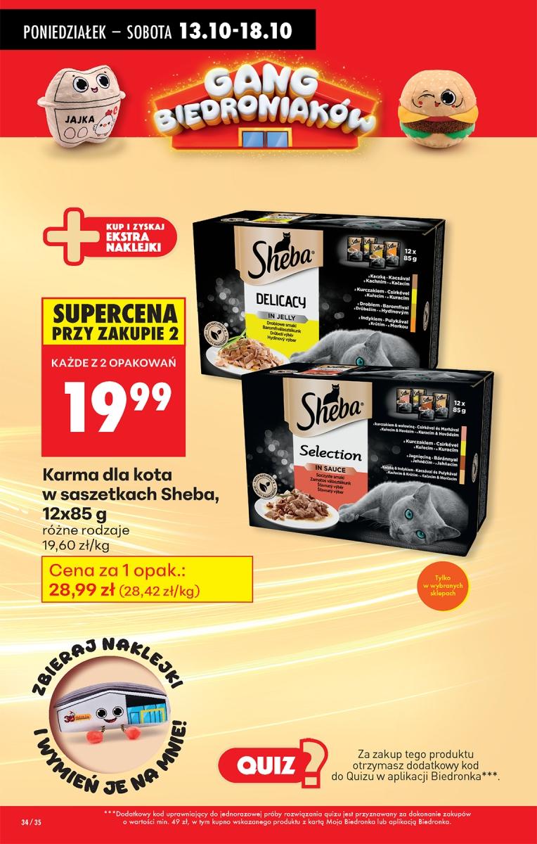 Gazetka promocyjna Biedronka do 18/10/2025 str.34